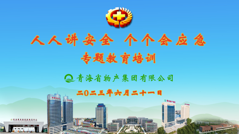 提高安全管理水平 落實(shí)全員安全責(zé)任&mdash;&mdash;集團(tuán)安委會(huì)舉辦2023年&ldquo;人人講安全，個(gè)個(gè)會(huì)應(yīng)急&rdquo;專(zhuān)題教育培訓(xùn)