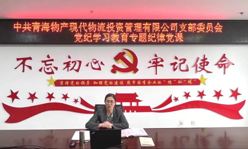 嚴明紀律作風 永葆政治本色&mdash;&mdash;集團黨委書記、董事長劉玲同志講授專題紀律黨課