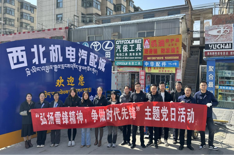 三建公司黨支部、團支部聯(lián)合開展&ldquo;雷鋒月&rdquo;主題黨日、團日活動