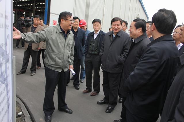 省委副書(shū)記、省長(zhǎng)郝鵬視察青海物產(chǎn)北川工業(yè)物流園